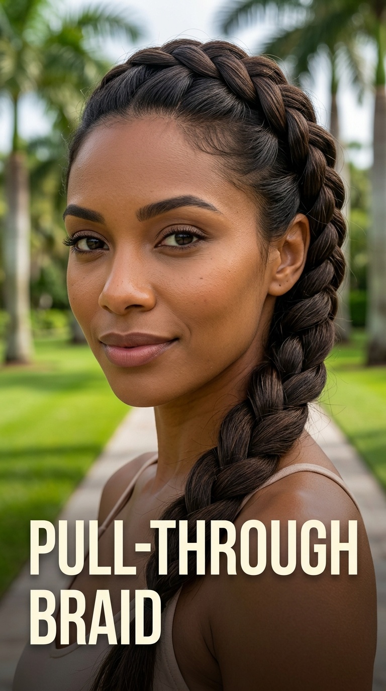 Pull-Through Braid