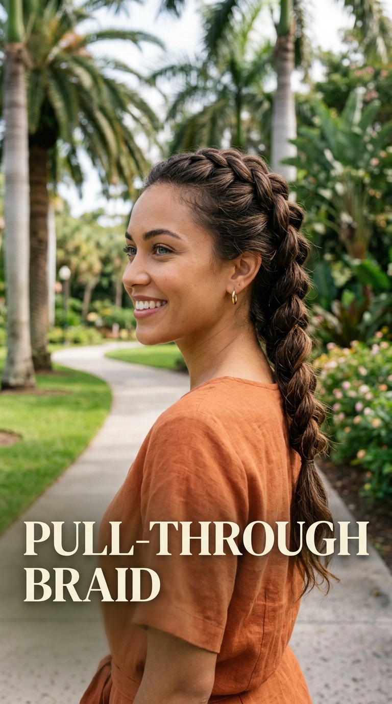 Pull-Through Braid