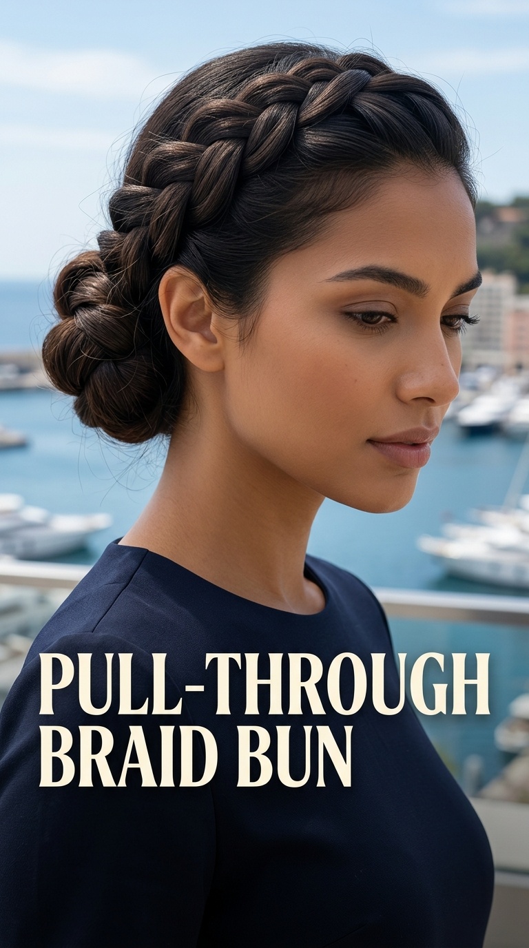 Pull-Through Braid Bun