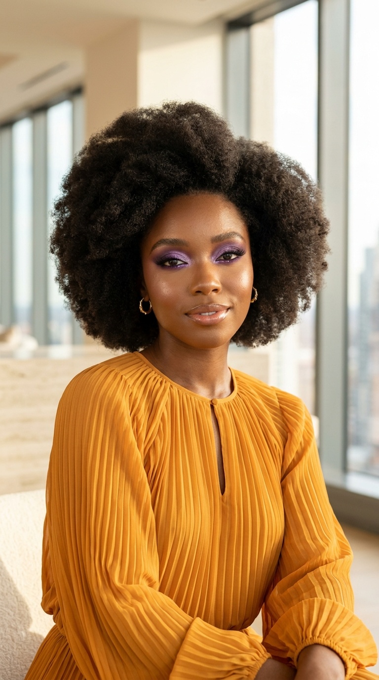 Purple Eyeshadow Birthday Makeup Look