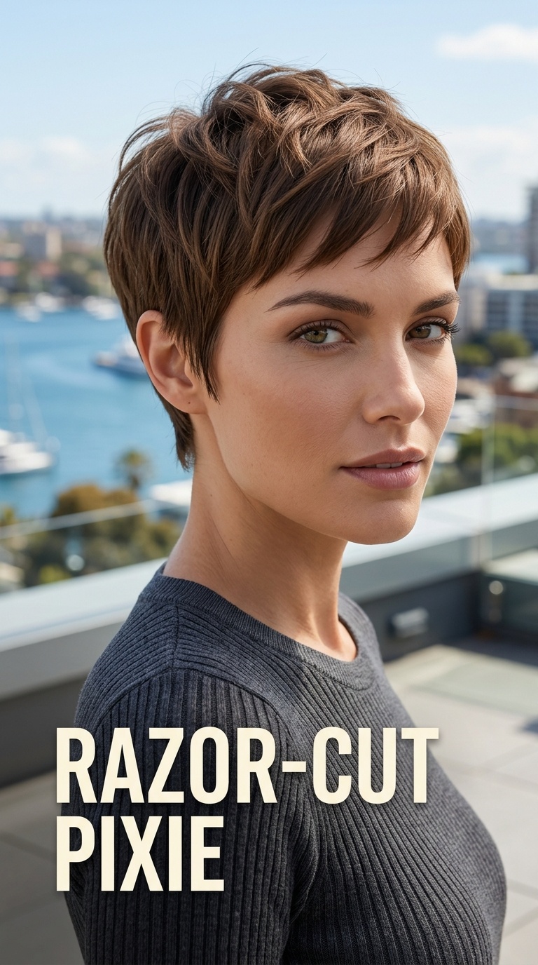Razor-Cut Pixie