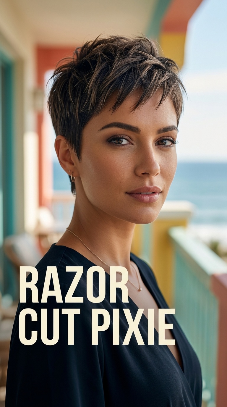Razor Cut Pixie