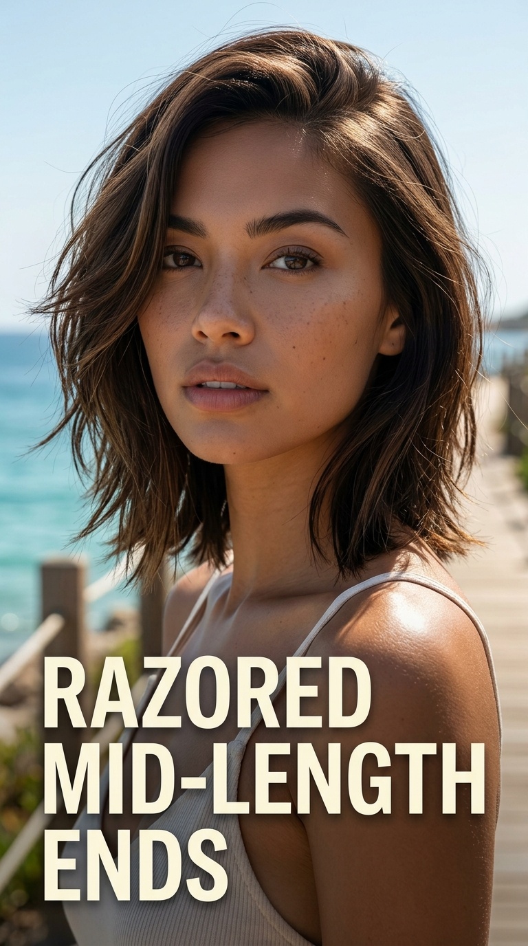 Razored Mid-Length Ends