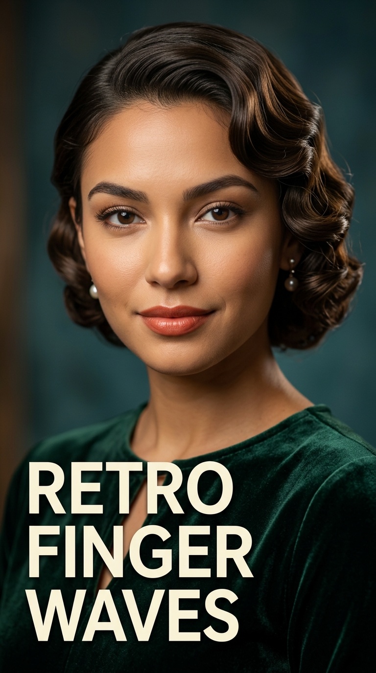 Retro Finger Waves