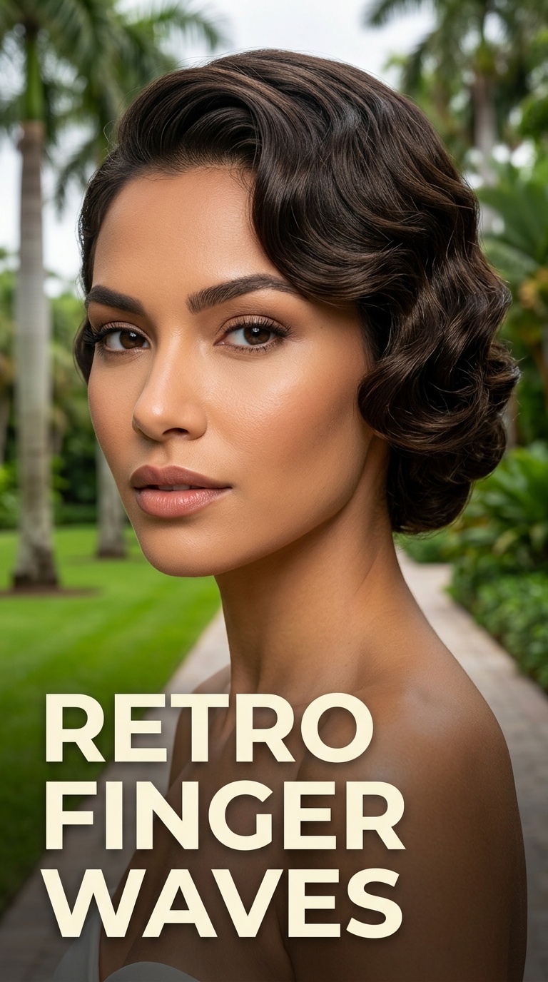 Retro Finger Waves
