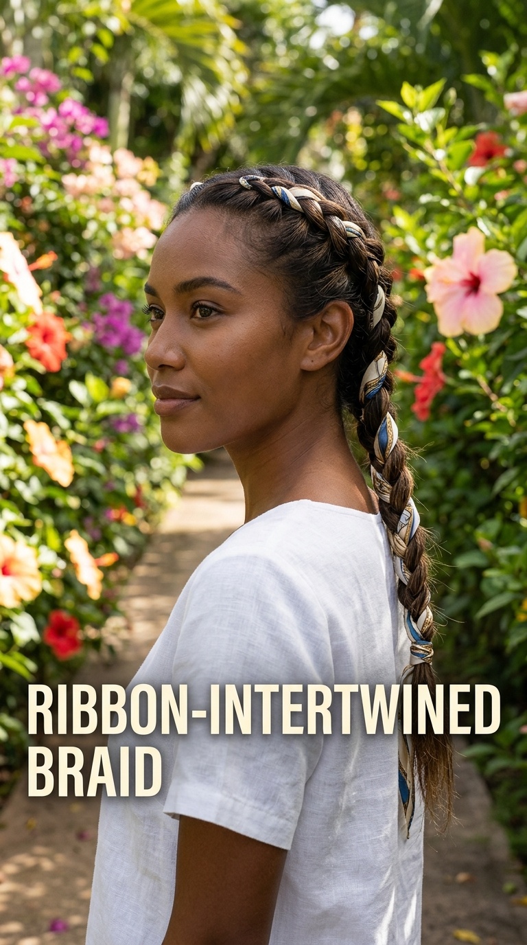 Ribbon-Intertwined Braid