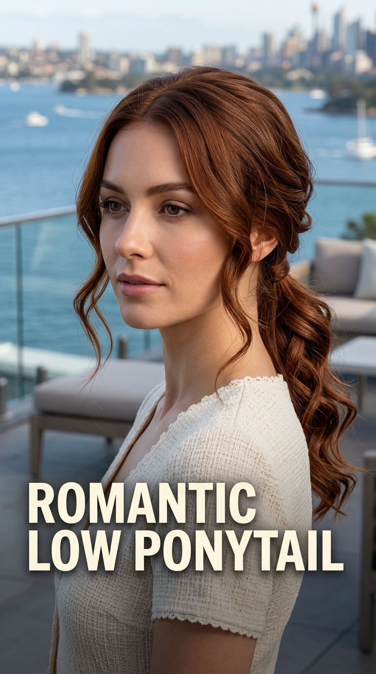 Romantic Low Ponytail