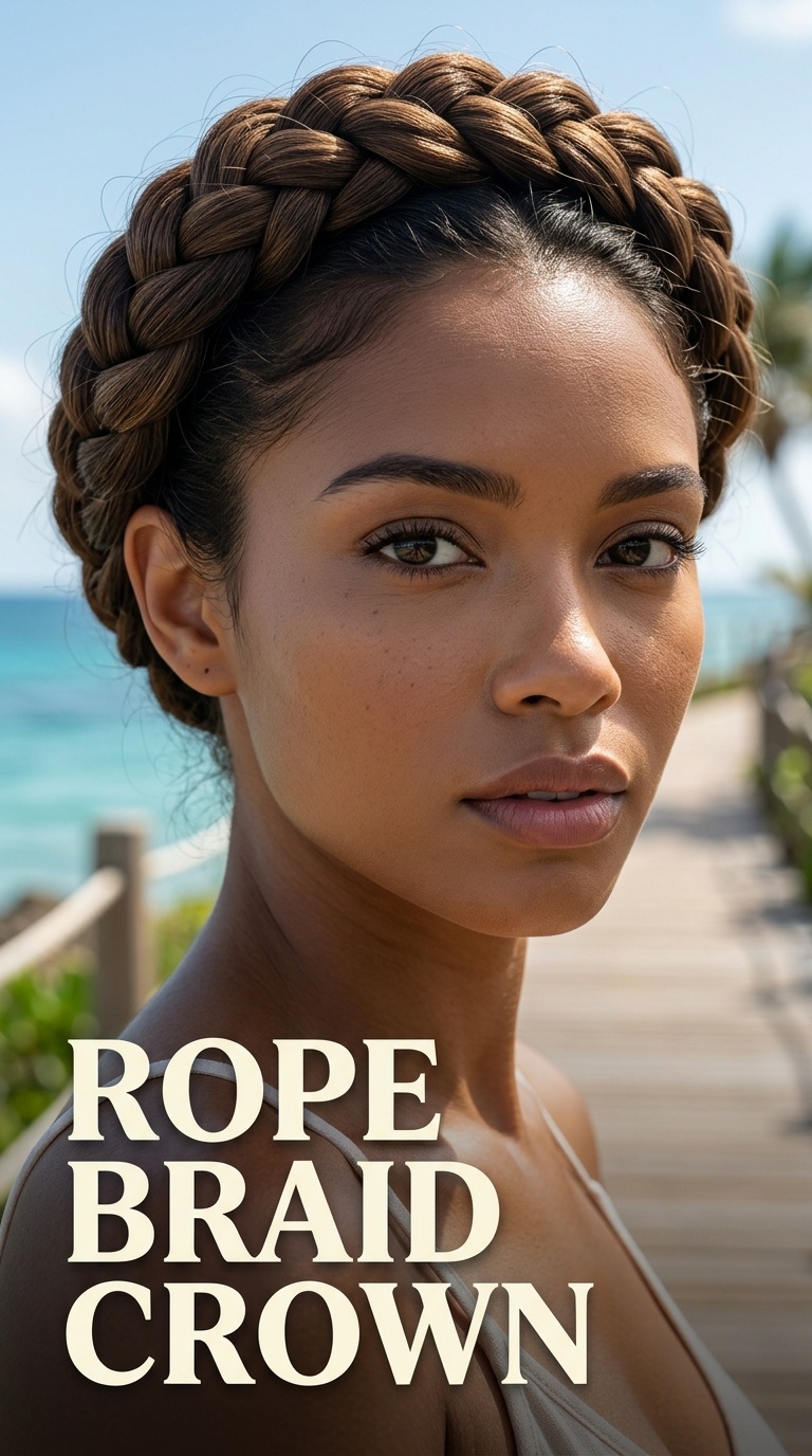 Rope Braid Crown