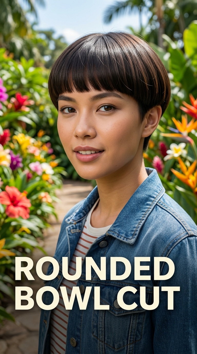 Rounded Bowl Cut
