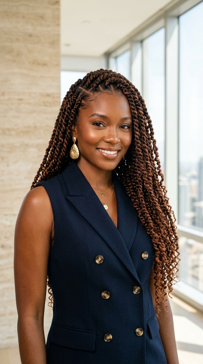Russet Brown Passion Twists