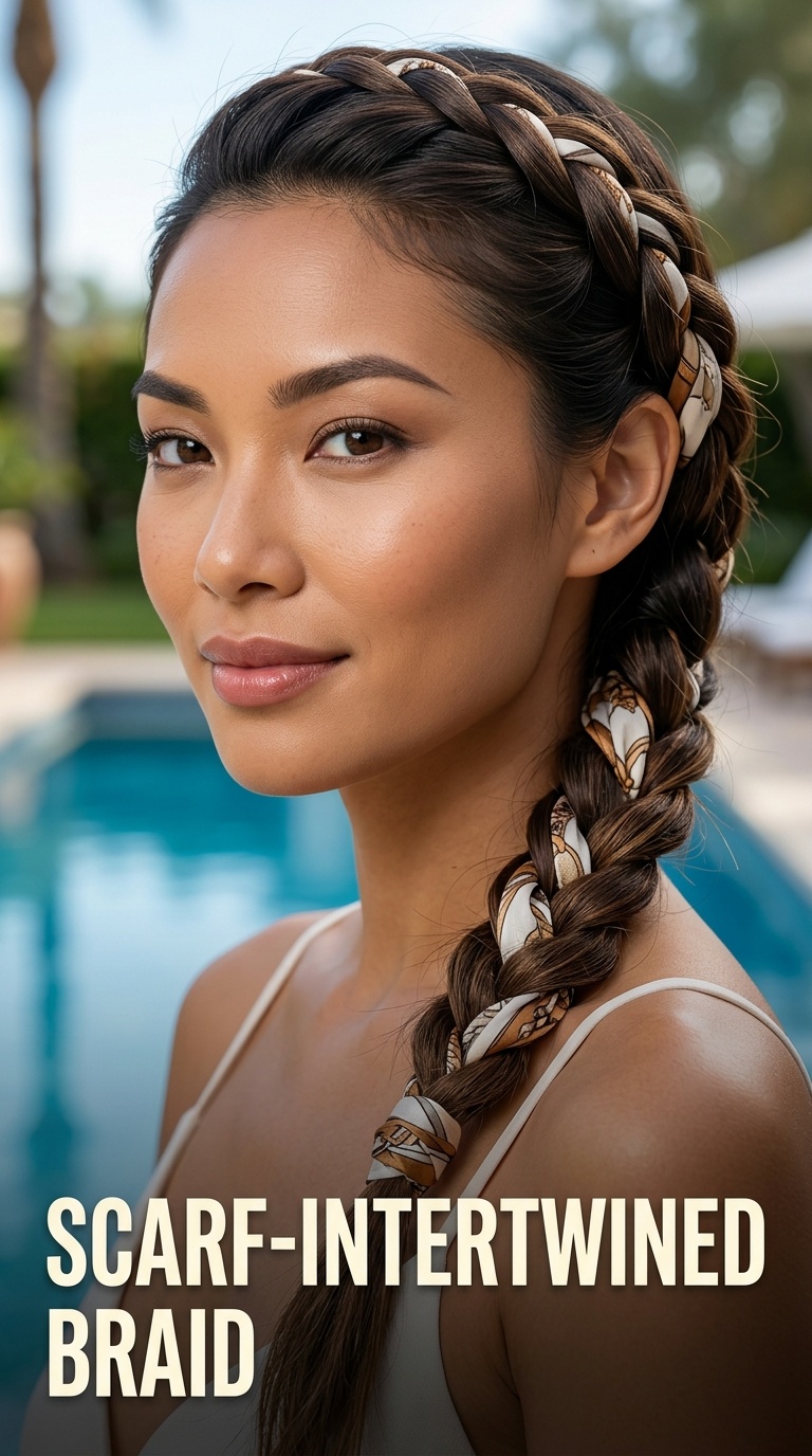 Scarf-Intertwined Braid