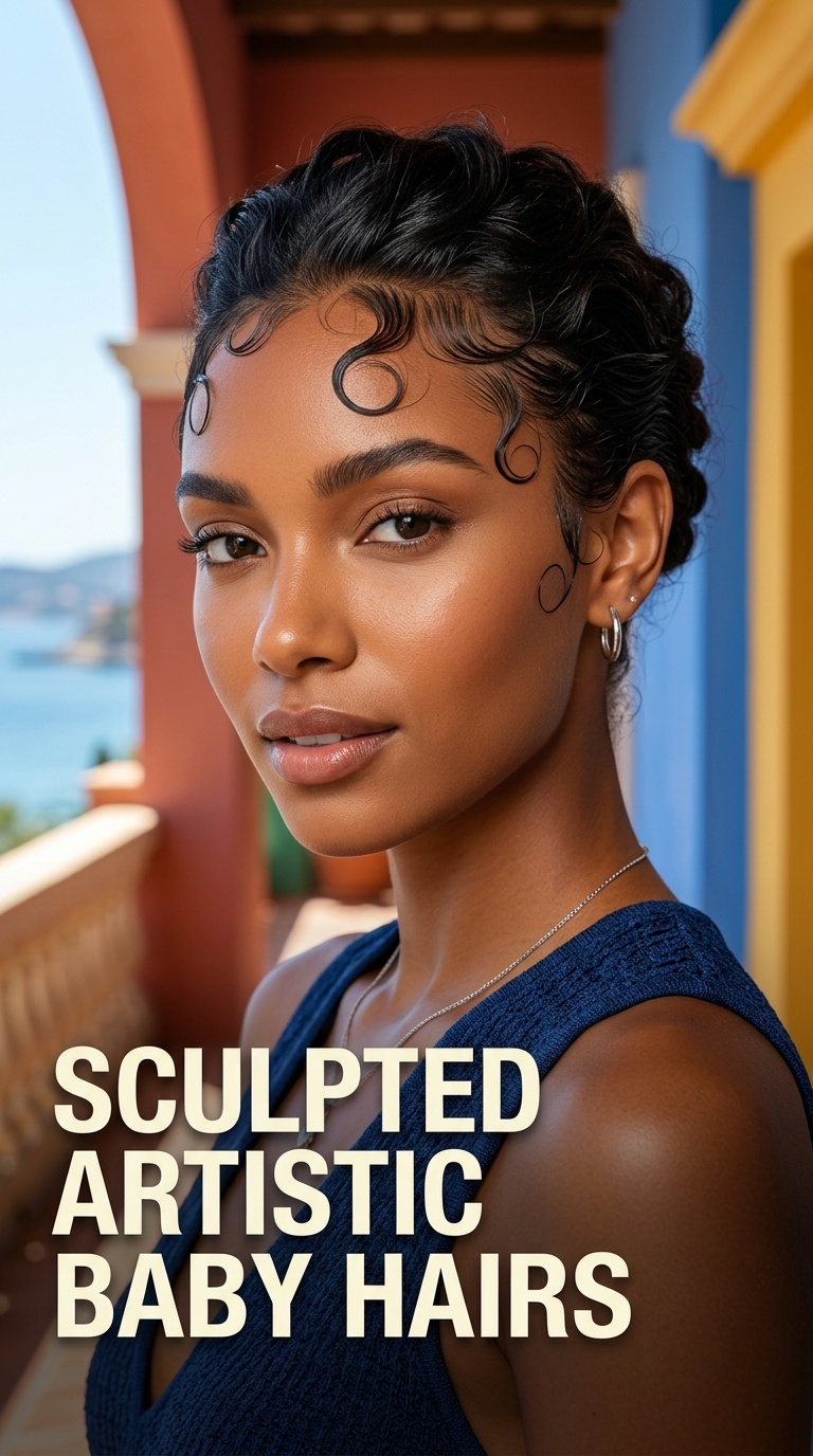 Sculpted Artistic Baby Hairs