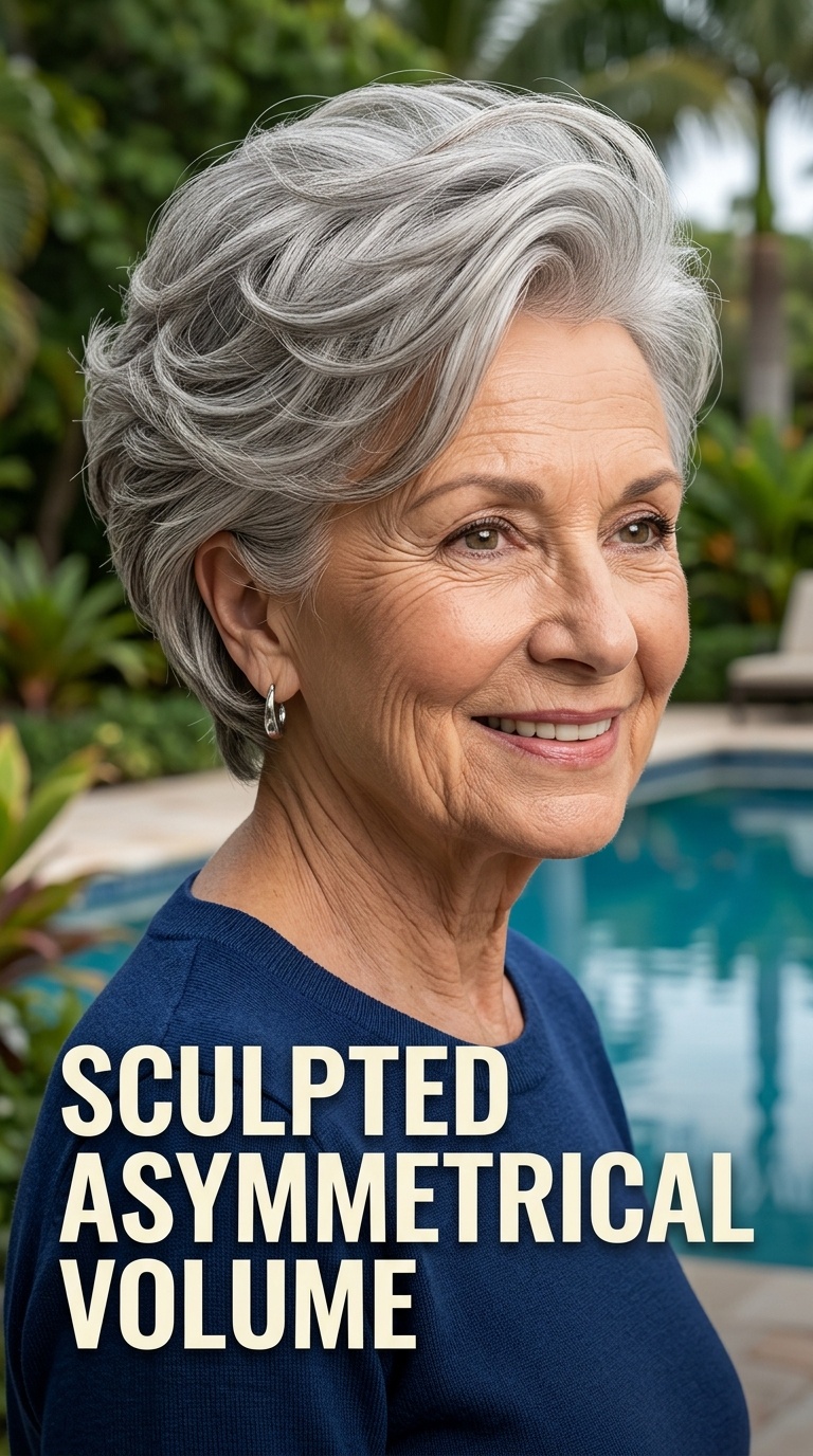 Sculpted Asymmetrical Volume
