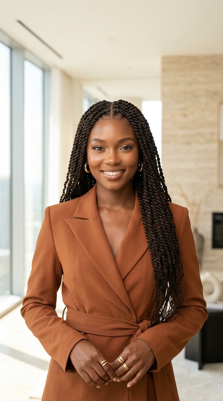 Senegalese Twists For Formal Events
