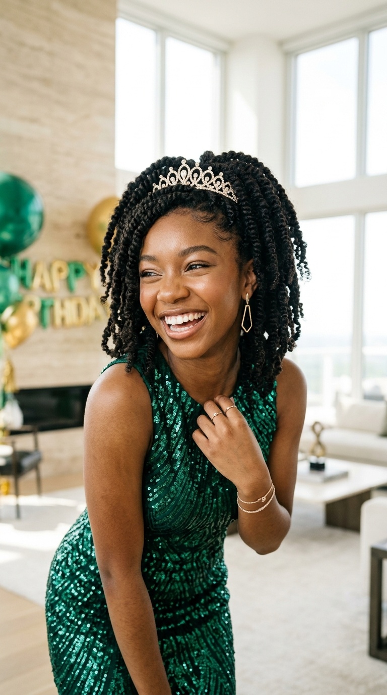 Sequin Dress Birthday Photoshoot Poses Black Women