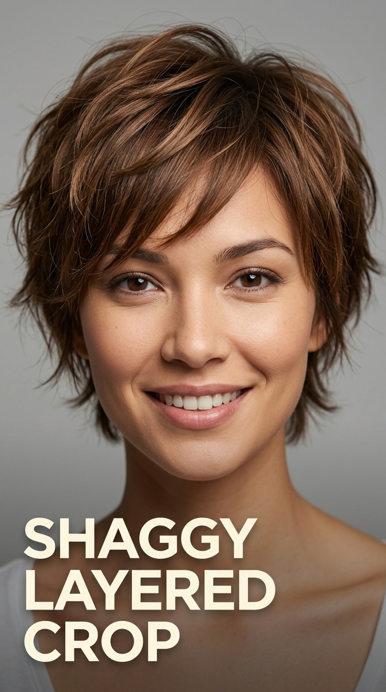 Shaggy Layered Crop