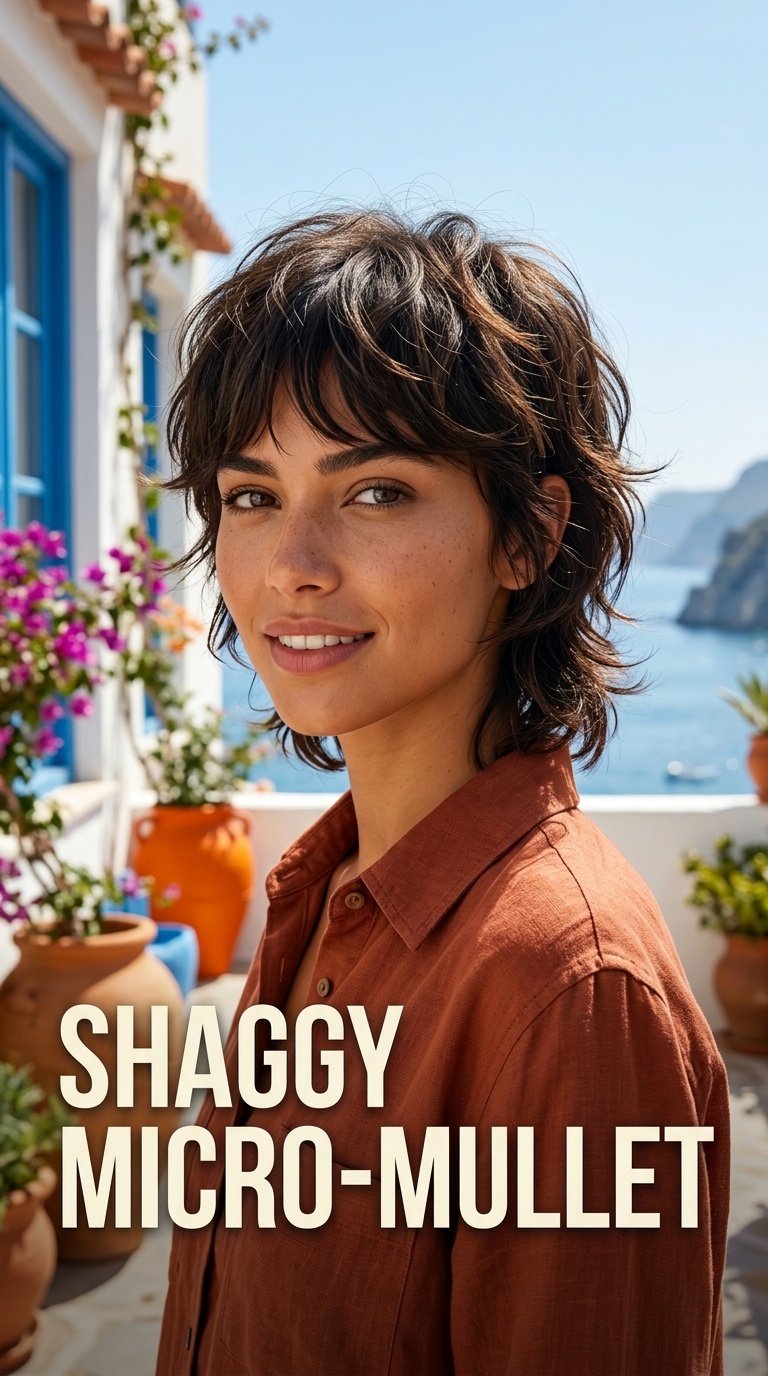 Shaggy Micro-Mullet