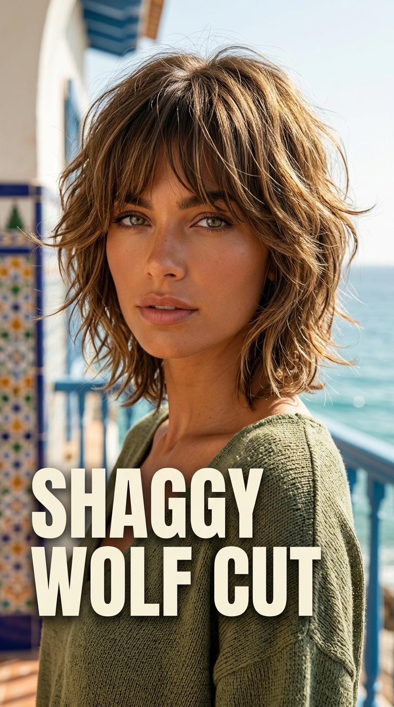 Shaggy Wolf Cut
