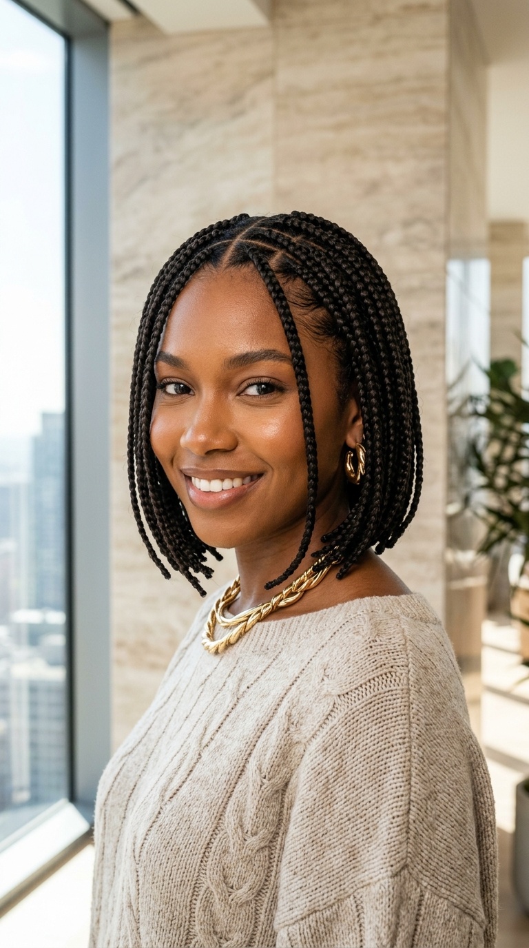 Short Bob Braids Hairstyles