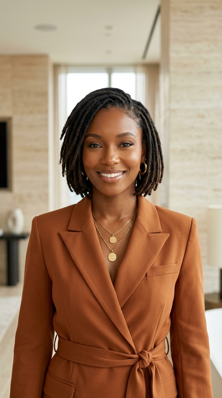 Short Bob Loc Styles