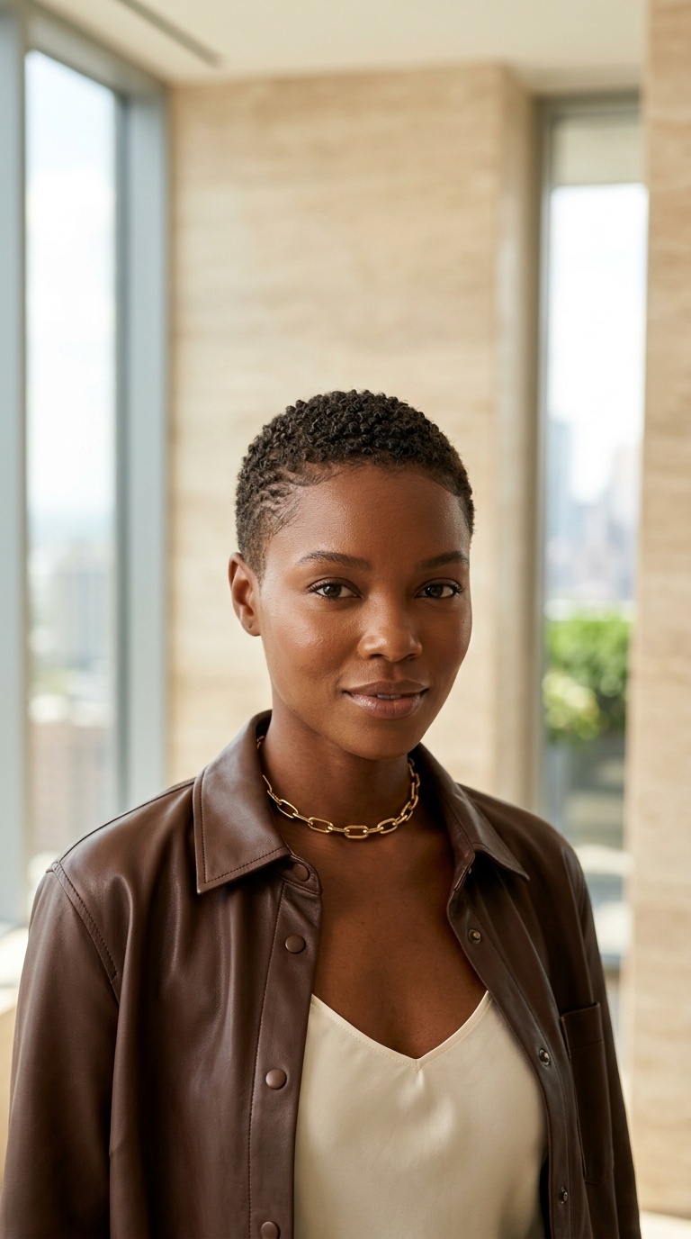 Short Buzz Cut For Women