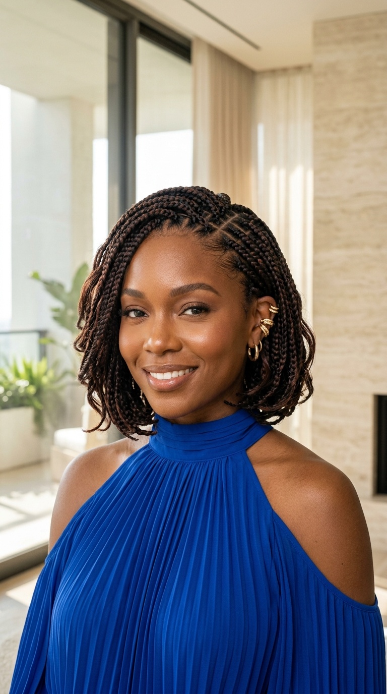 Short Crochet Braids Black Women