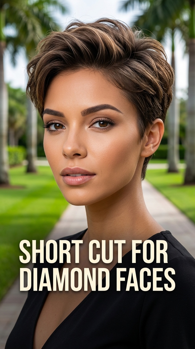 Short Cut for Diamond Faces