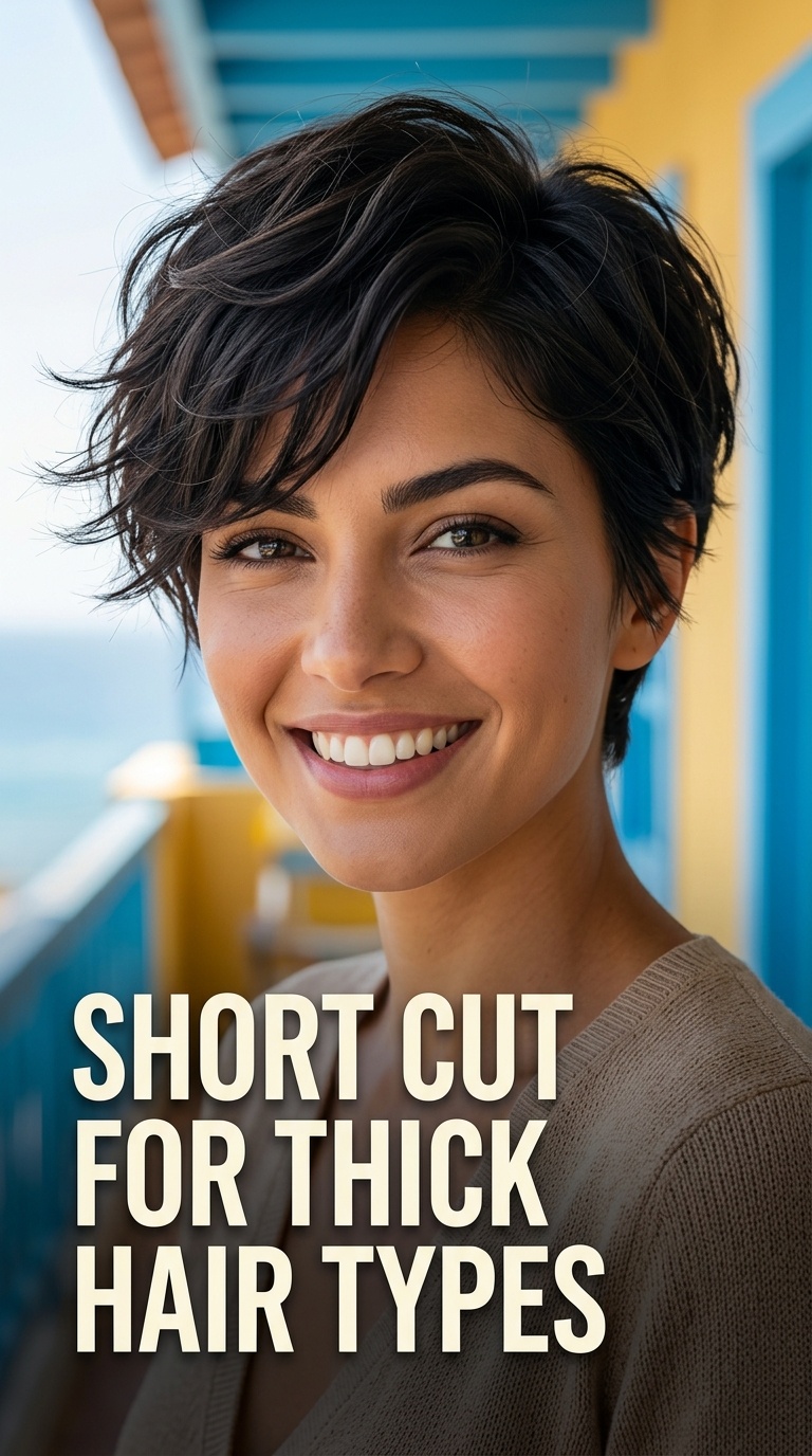 Short Cut for Thick Hair Types