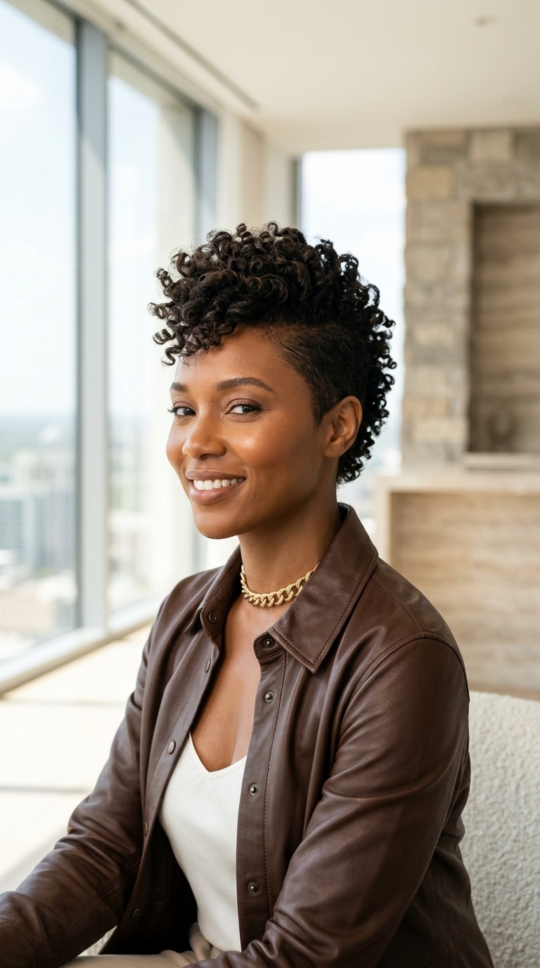 Short Faux Hawk Styles