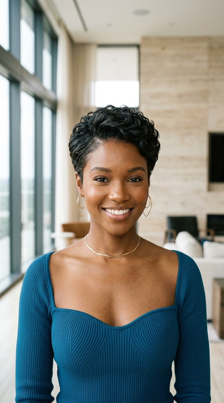 Short Pixie Cut For Women