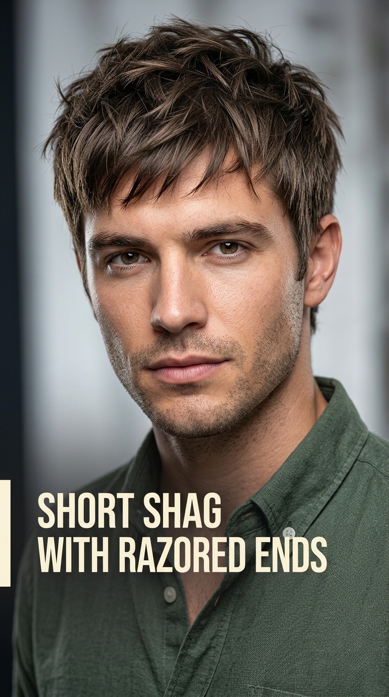 Short Shag with Razored Ends