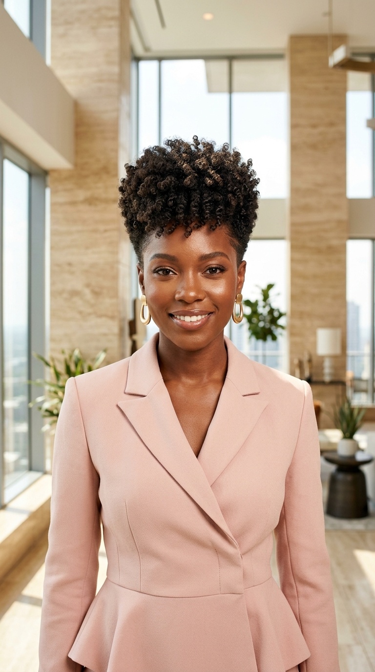 Short Tapered Natural Cut
