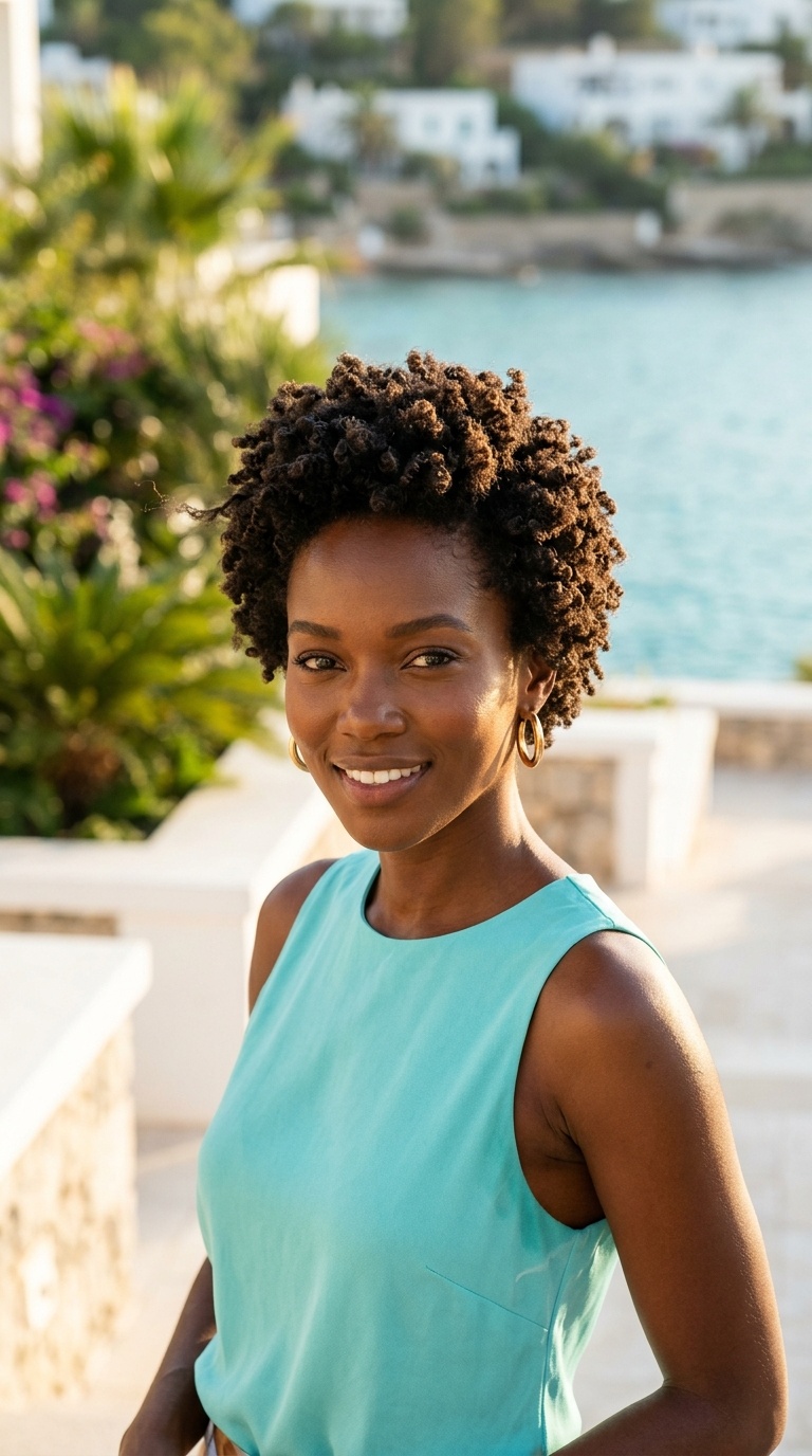Short TWA Natural Hair