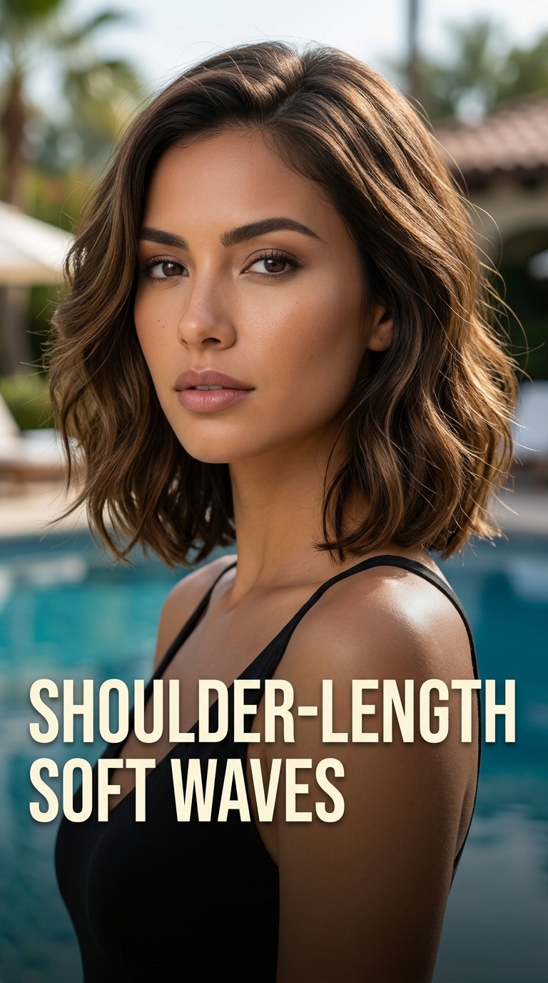 Shoulder-Length Soft Waves
