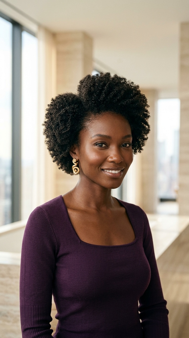 Shrunken Afro 4c Natural Hair