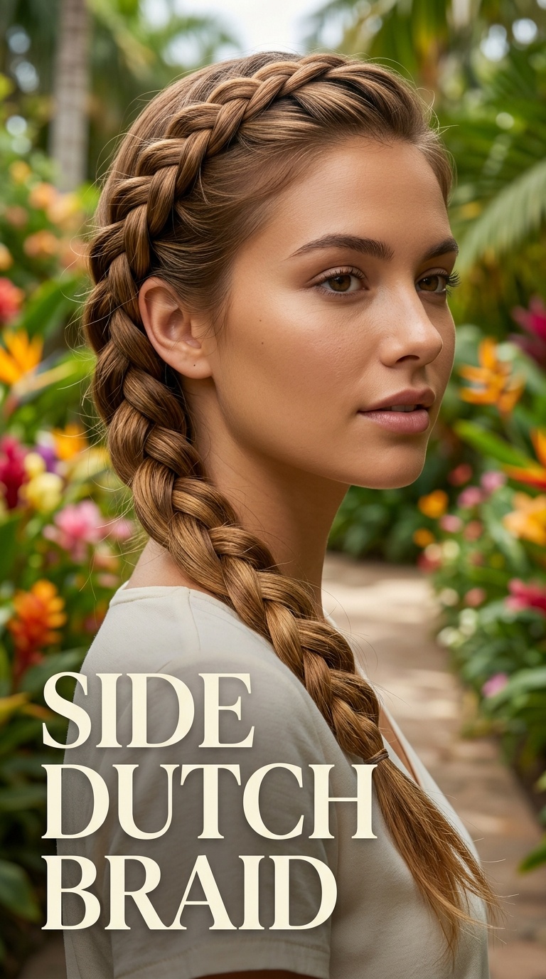 Side Dutch Braid