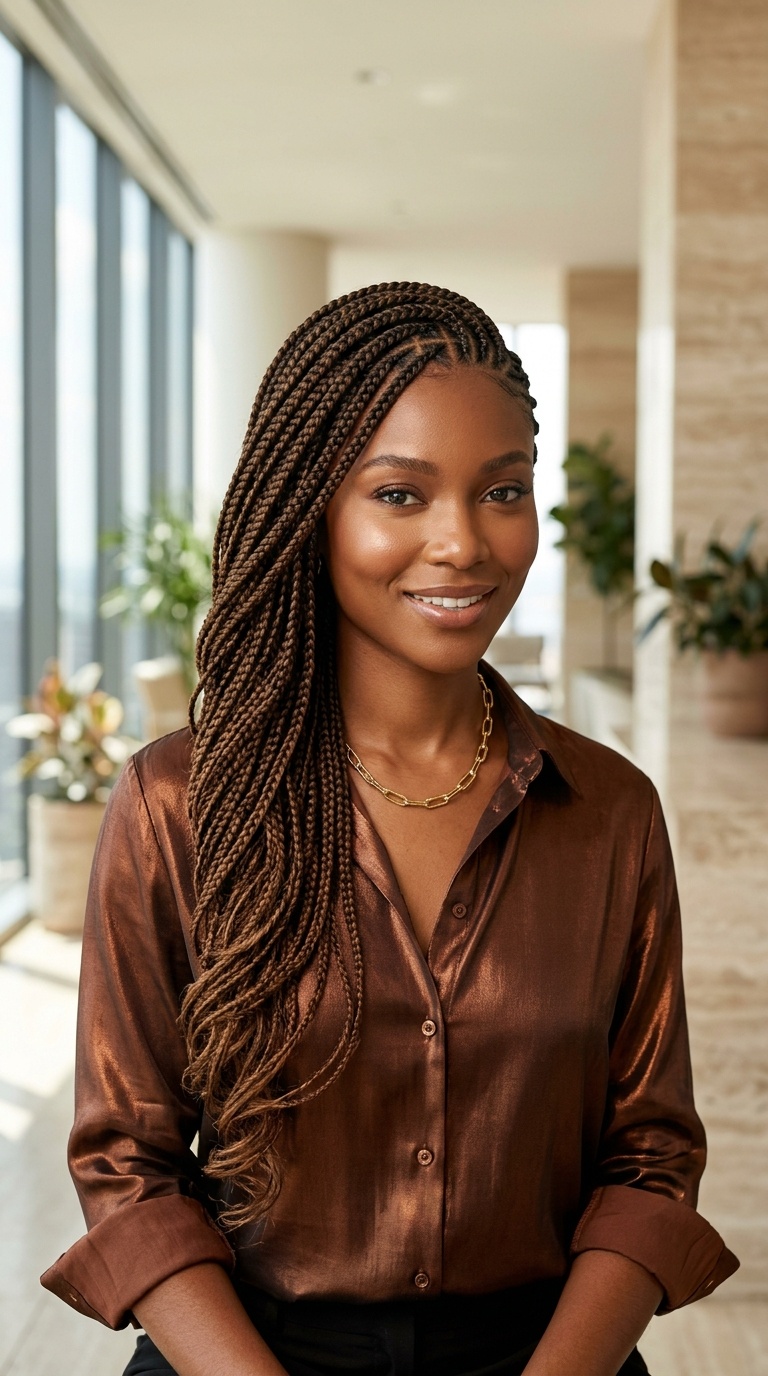 Side Swept Braided Hairstyles