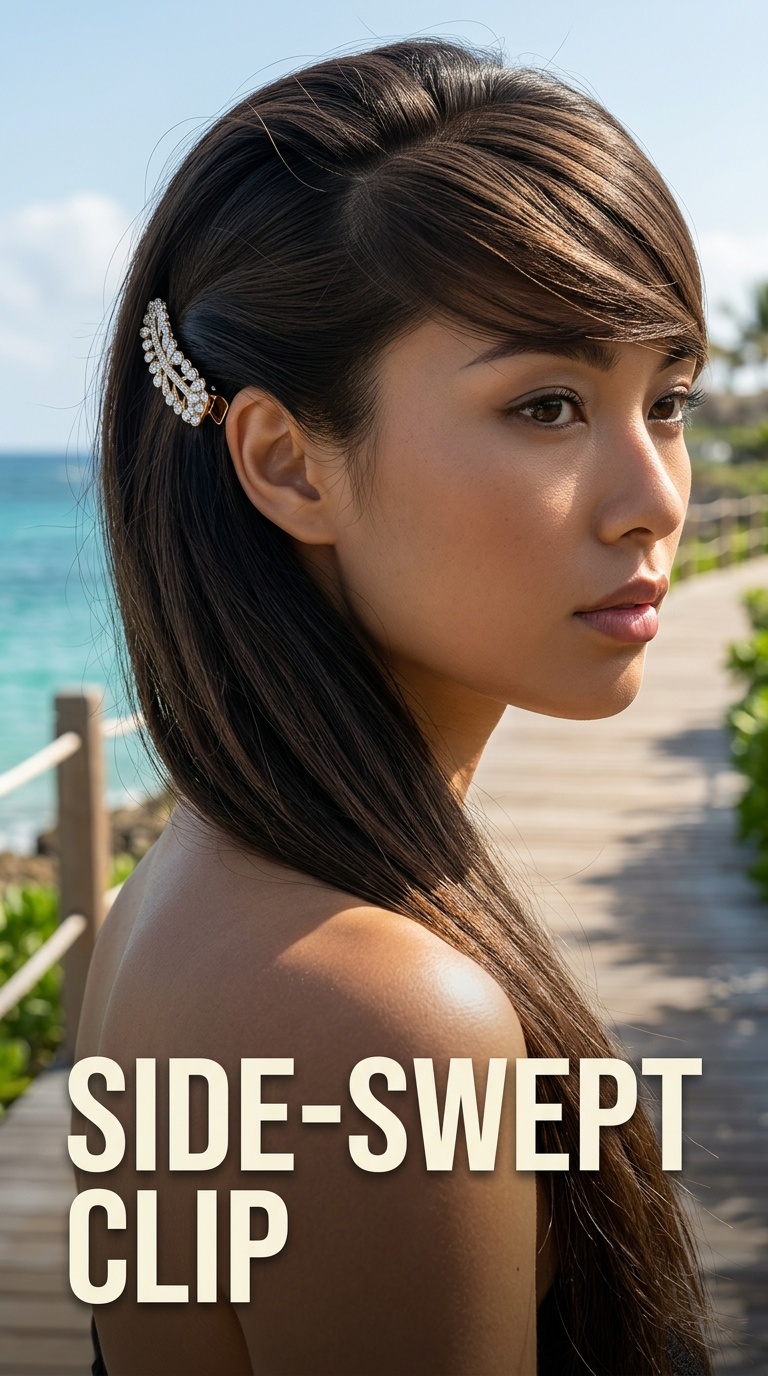 Side-Swept Clip