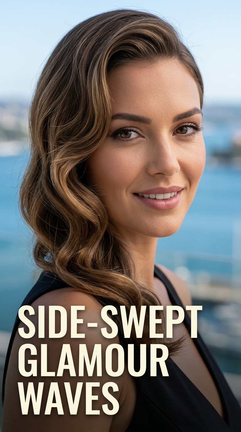 Side-Swept Glamour Waves