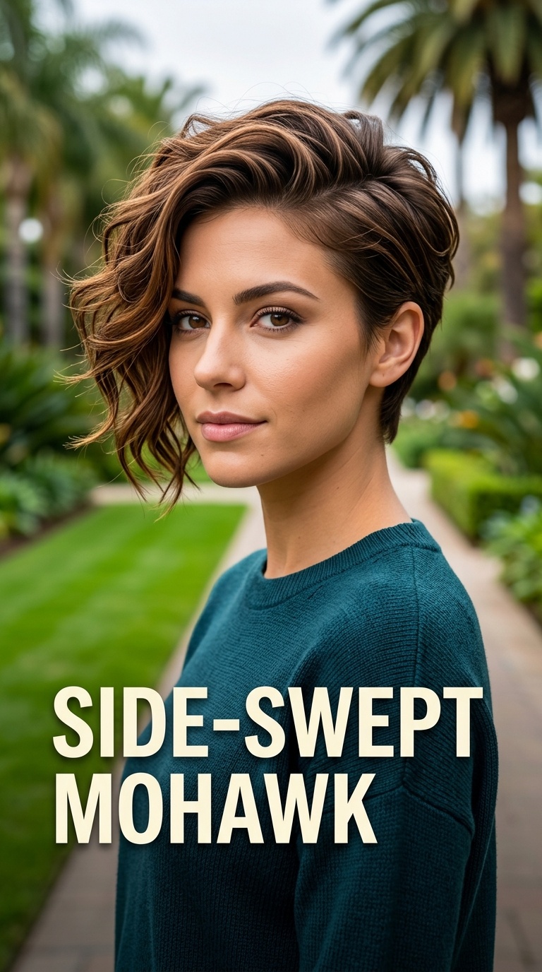 Side-Swept Mohawk