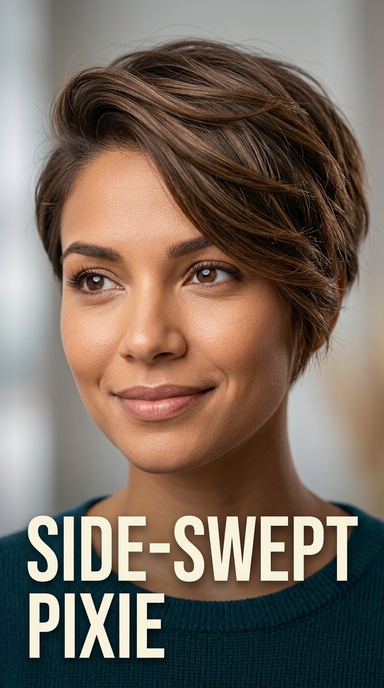 Side-Swept Pixie