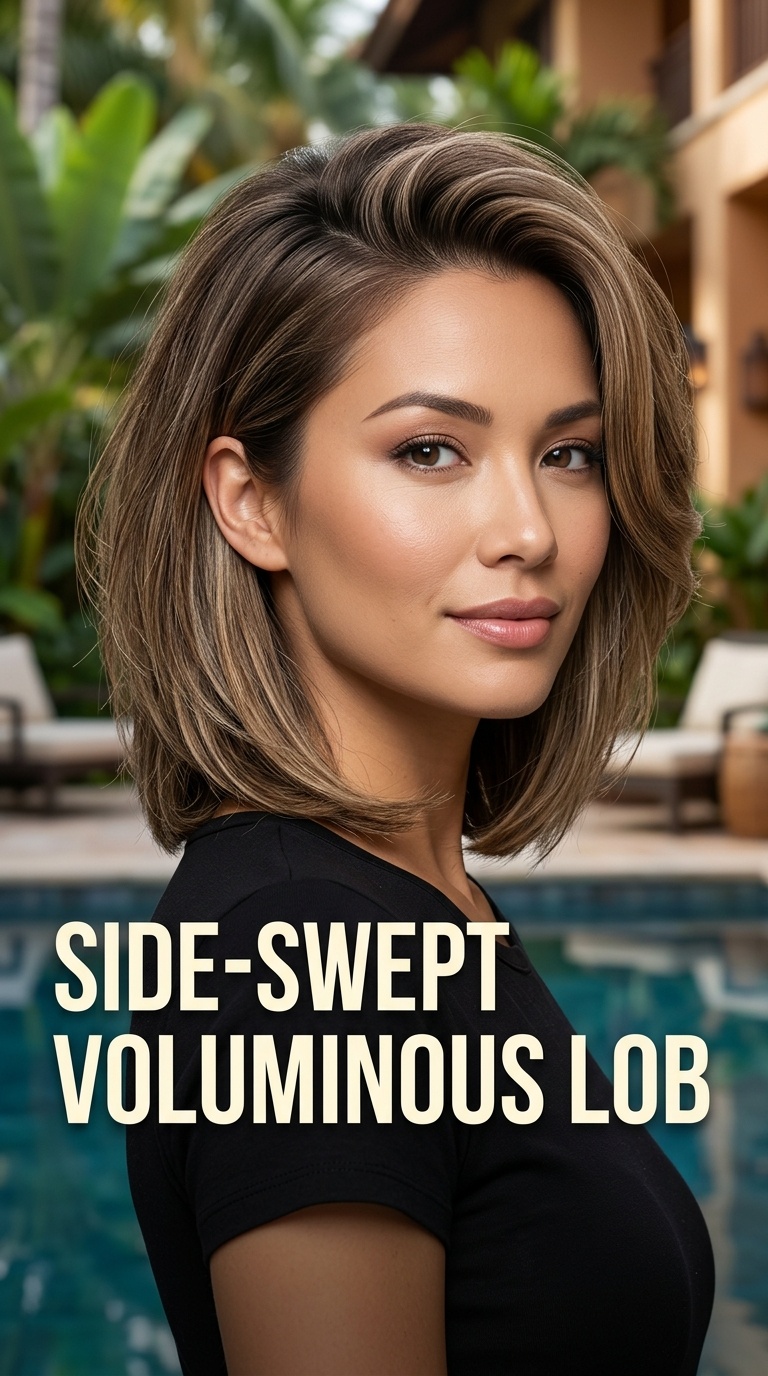 Side-Swept Voluminous Lob