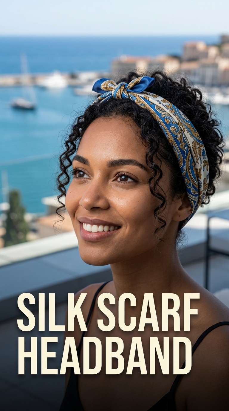 Silk Scarf Headband