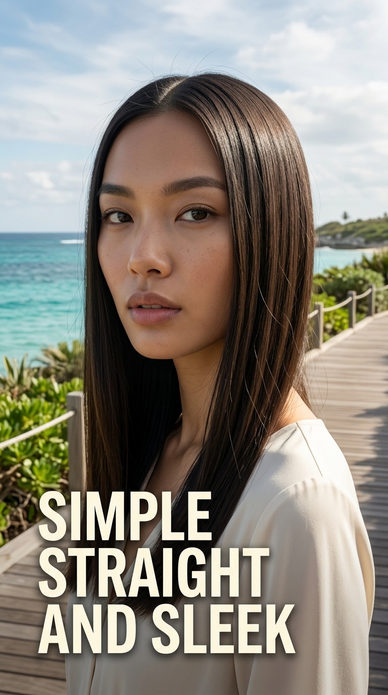 Simple Straight and Sleek