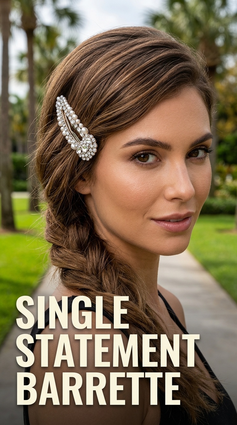 Single Statement Barrette