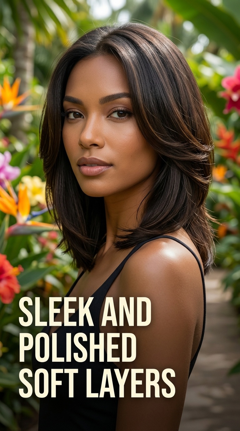 Sleek and Polished Soft Layers