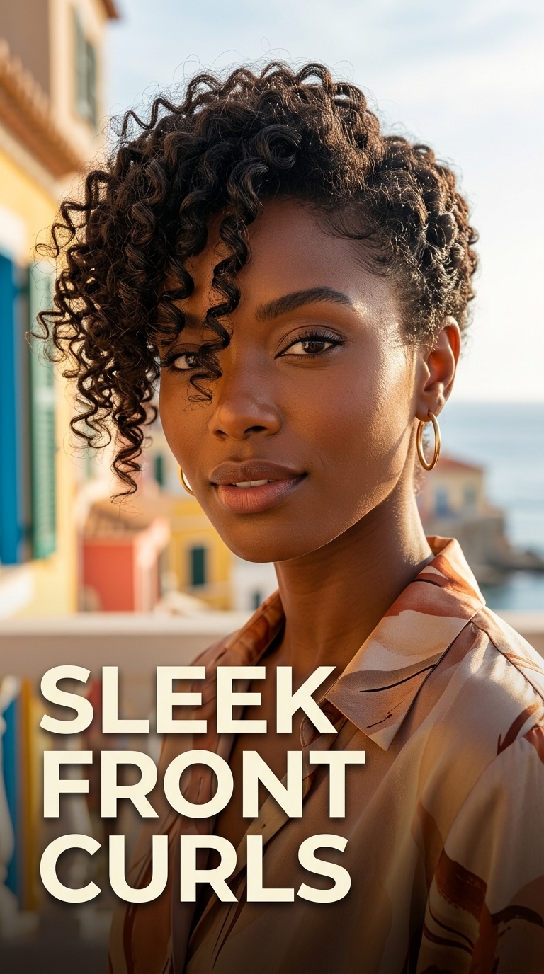 Sleek Front Curls