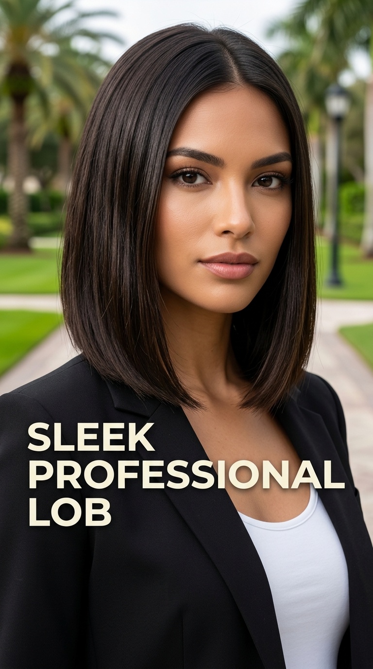 Sleek Professional Lob