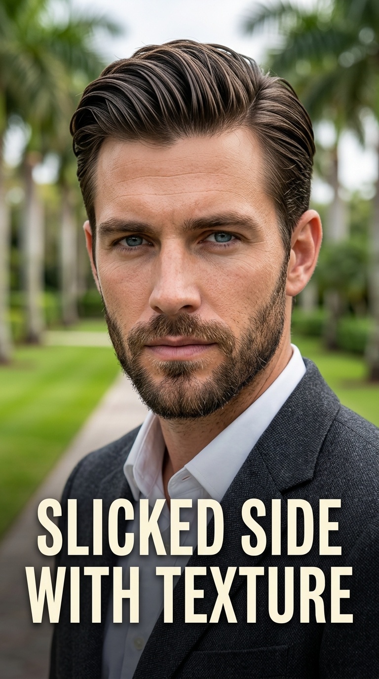 Slicked Side with Texture