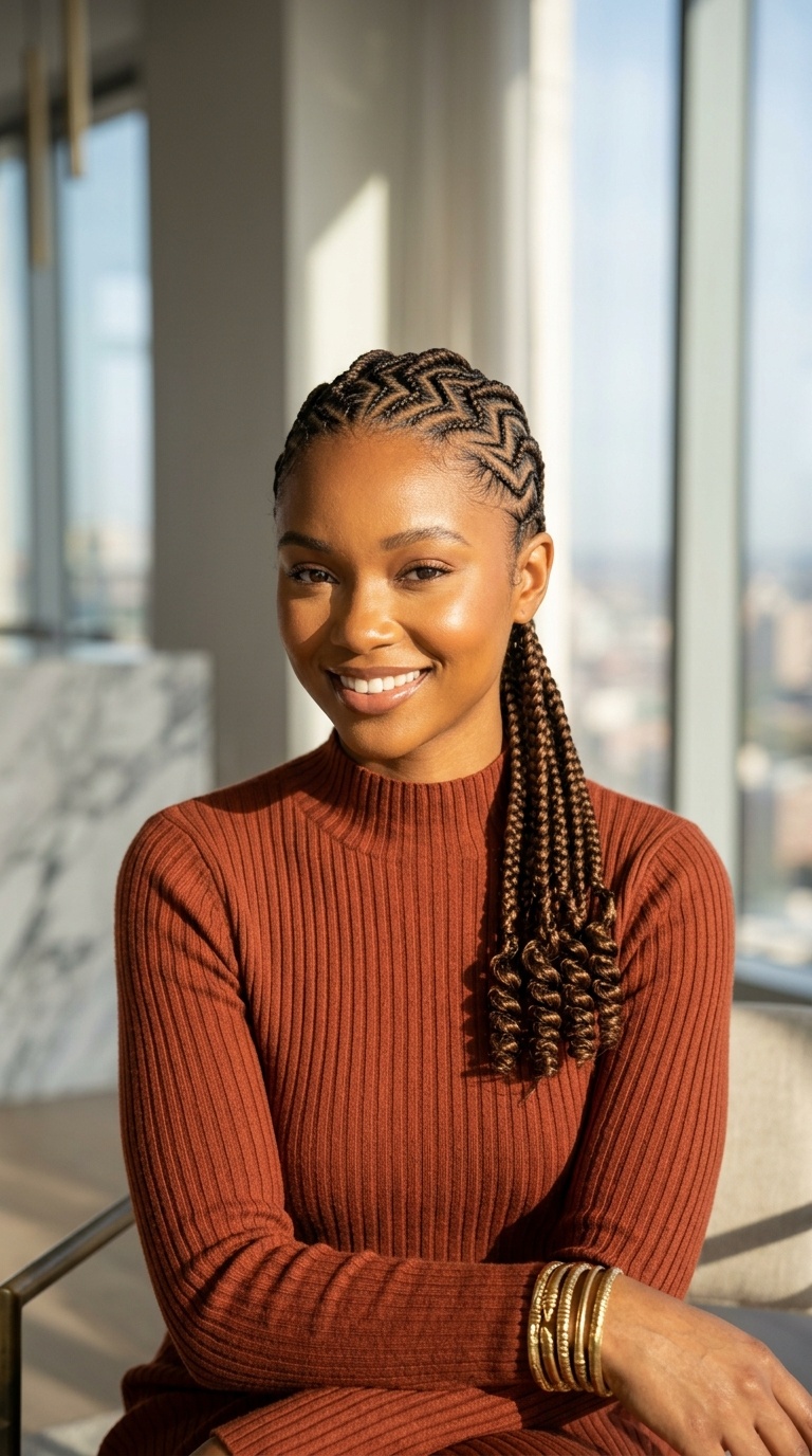 Snake Braids For Black Women